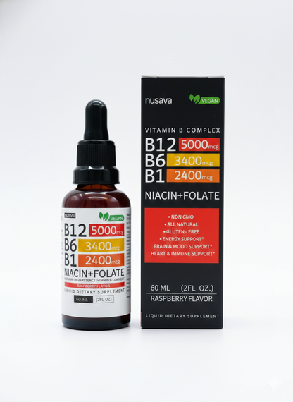 Complejo Vitamina B Líquido | B12, B6, B1