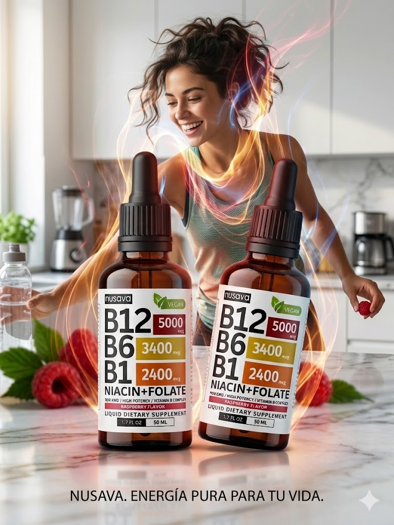 Complejo Vitamina B Líquido | B12, B6, B1