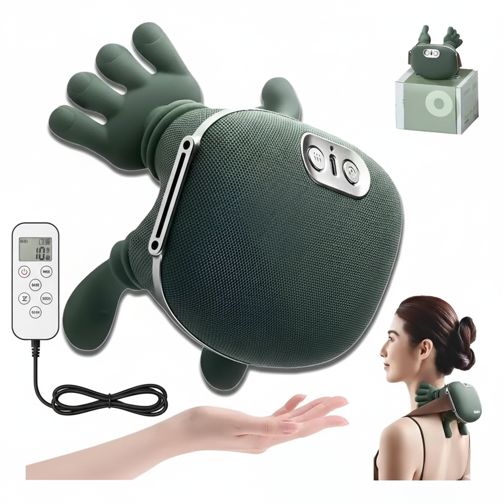 Masajeador Eléctrico de Cuello y Hombros – Tipo Manos ST-36