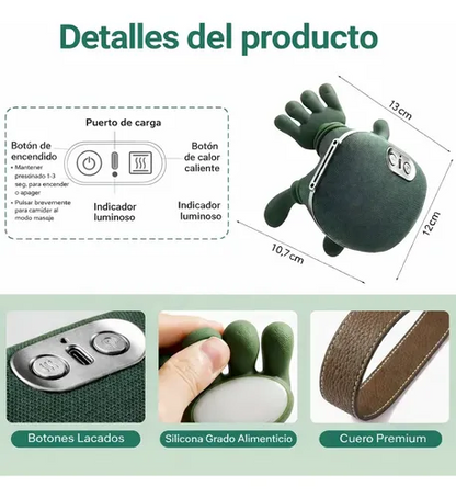 Masajeador Eléctrico de Cuello y Hombros – Tipo Manos ST-36