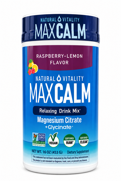 MaxCalm Magnesio | Calma, Relajación y Descanso Profundo x 60 Cápsulas