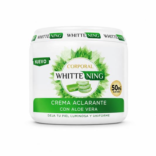 Crema Corporal Aclarante con Aloe Vera