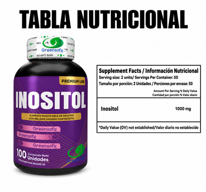 Inositol GS x 100 Cápsulas