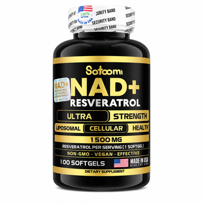 NAD+ con Resveratrol Satoomi | Bienestar Celular y Vitalidad