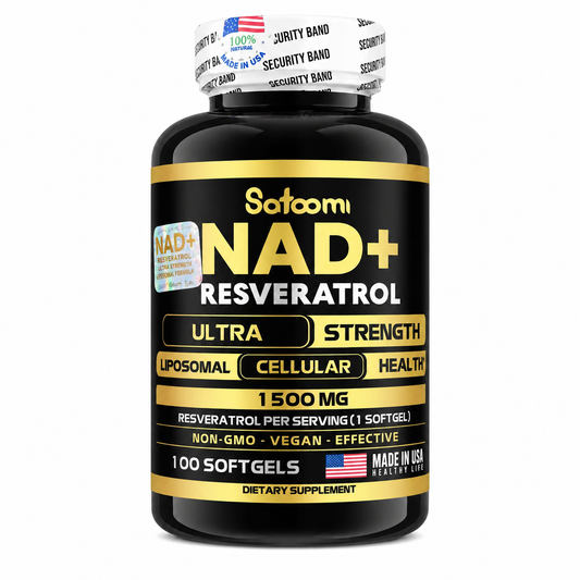 NAD+ con Resveratrol Satoomi | Bienestar Celular y Vitalidad
