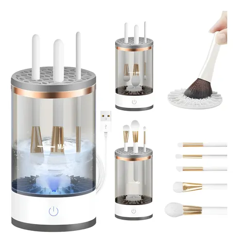 Mini Lavadora Eléctrica de Brochas de Maquillaje